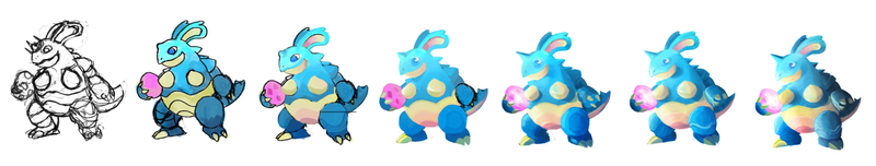 Illustration for article titled Nidoqueen! Pokemon One a Day!